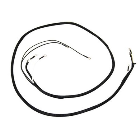 Aftermarket Braided Lights & Regulator Wiring Harness for Farmall A & B 51998D